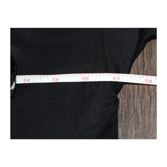 MariaCher. lagenlook maxi dress pockets black rough hem high end designer - Picture 6 of 7